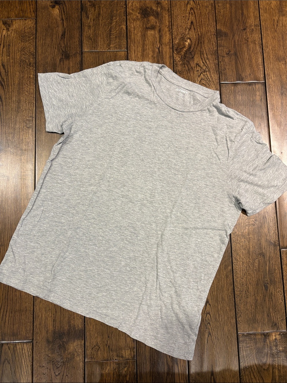 Old Navy Light Heather Gray Crewneck Tee
